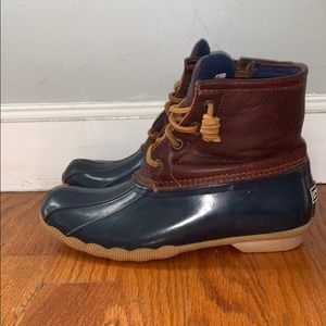Sperry saltwater duck boots